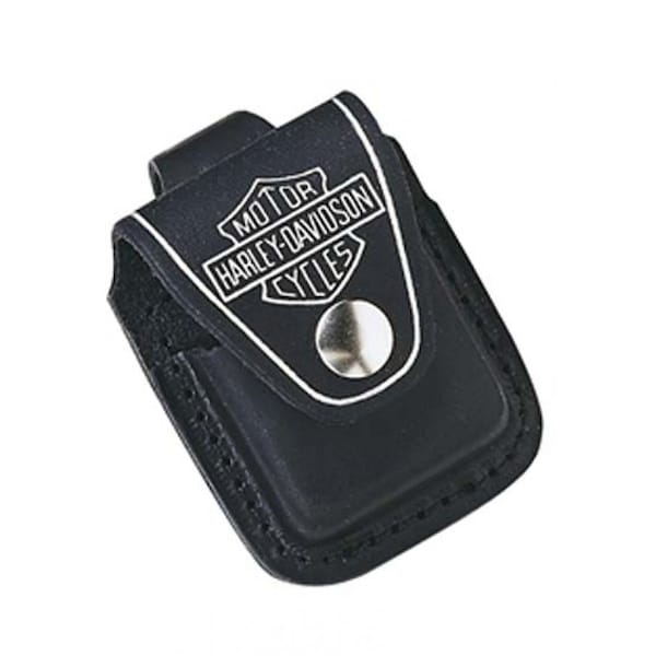 Zippo 2024 Zippo Harley Davidson Pouch Black, ZIP-HDPBK - main